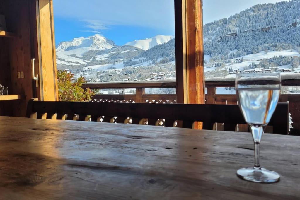 Apartment 2 Spacieux Dans Ferme Renovee Face Au Montblanc